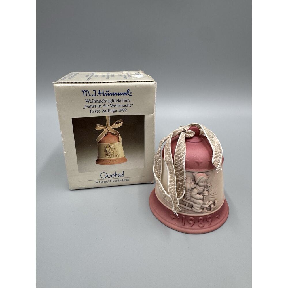 Vintage 1989 Hummel Goebel Christmas Bell Humm 775